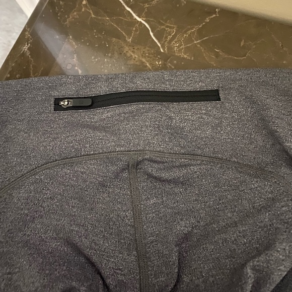 GENTLY USED Grey lululemon leggings - Picture 2 of 5